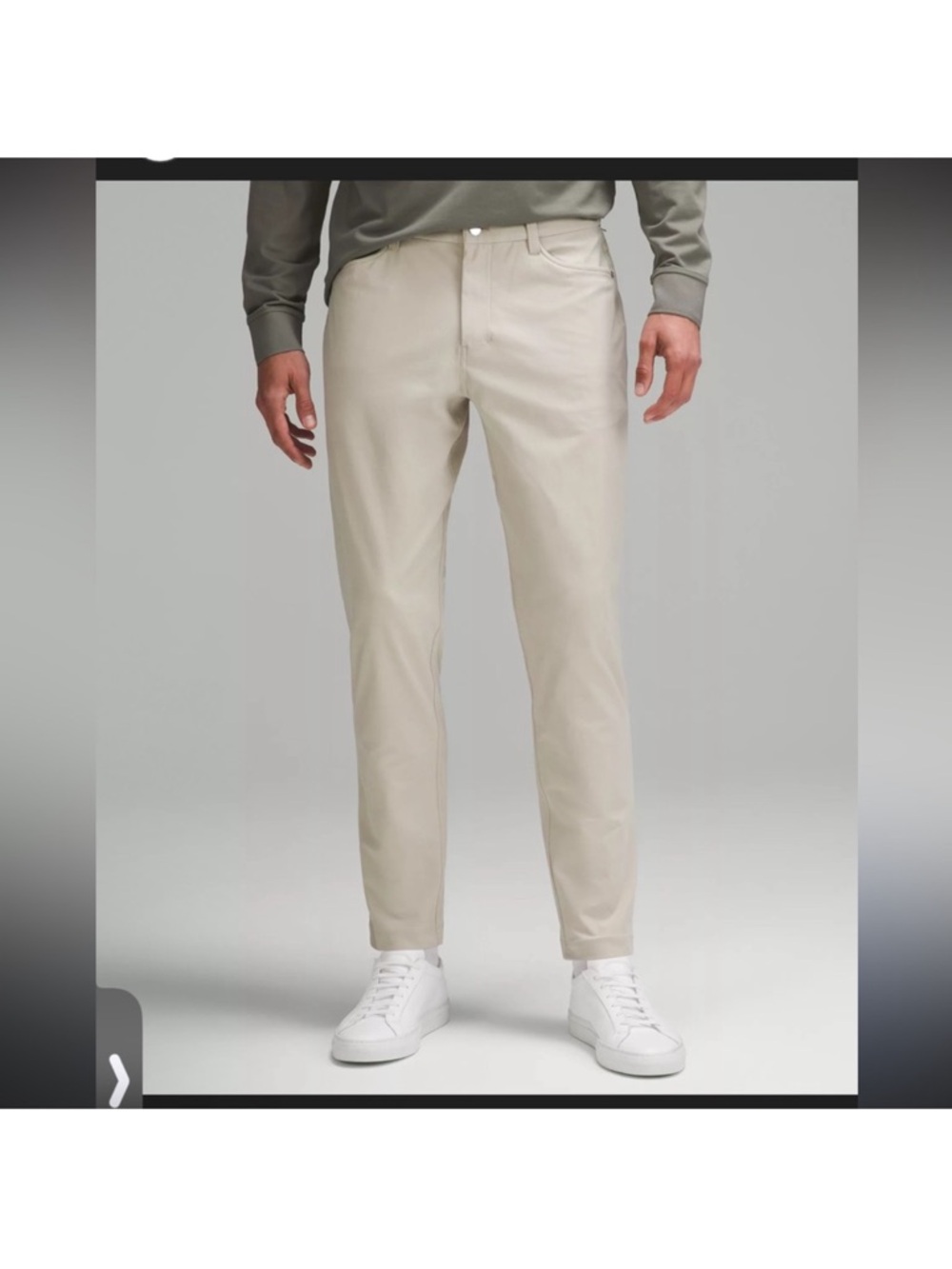 Lululemon Mens ABC Pants  Khaki Size 40